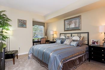 Two-Tone Paint in a bedroom at Rosina Vista in Chula Vista, 91913